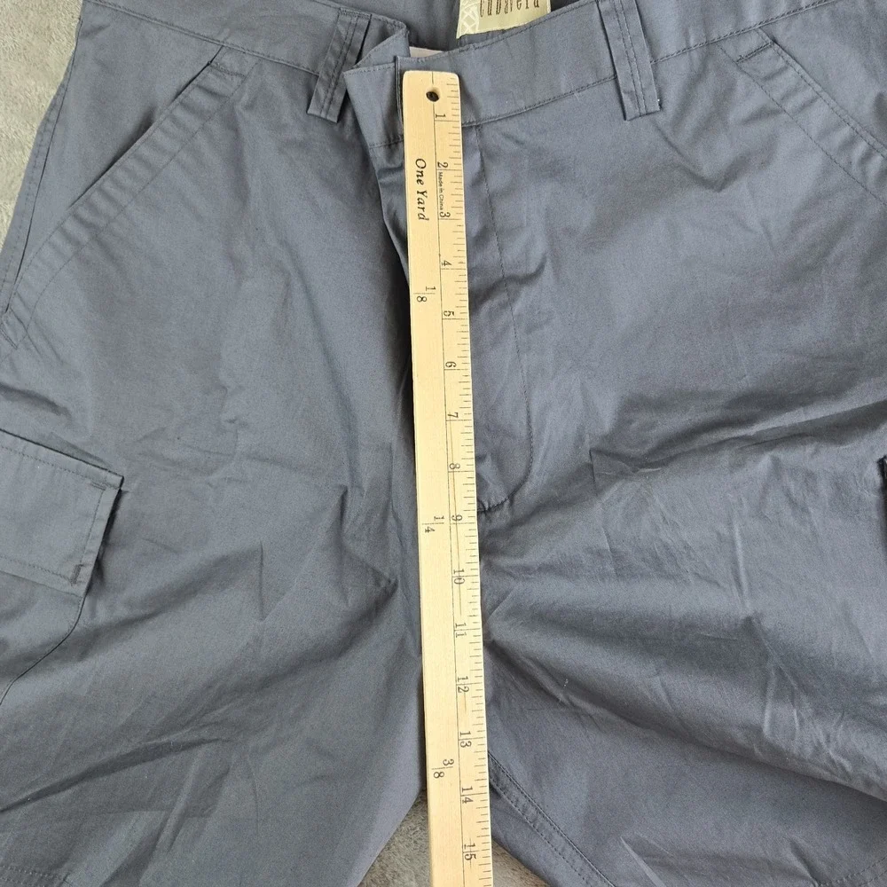 Cubavera Shorts Mens 36x9 Blue Cargo Pockets Flat‎ Front Outdoor Casual NEW